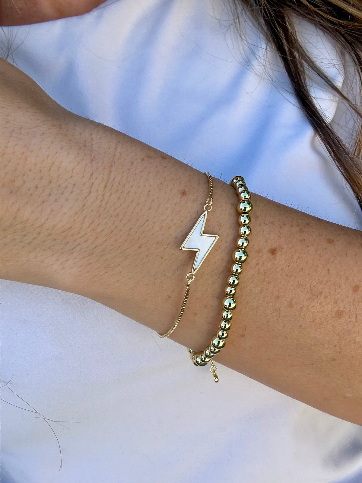 Lightning Bolt Adjustable Bracelet