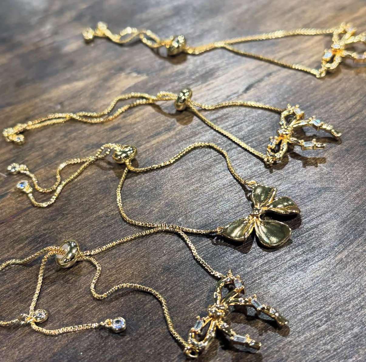 Gold Bow Adjustable