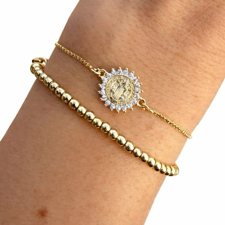 St. Benedict Adjustable Bracelet