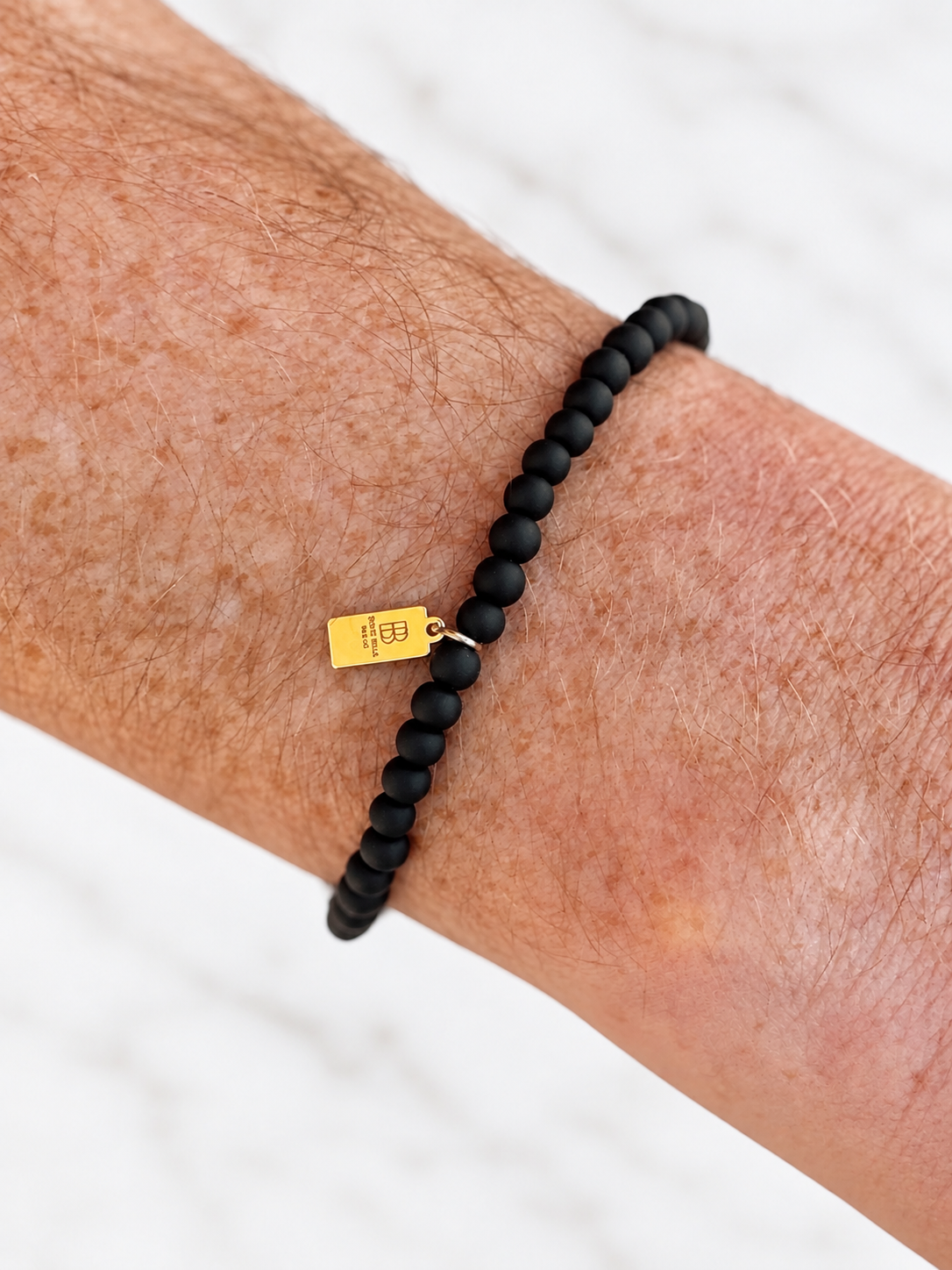 Classic Matte Black Bracelet