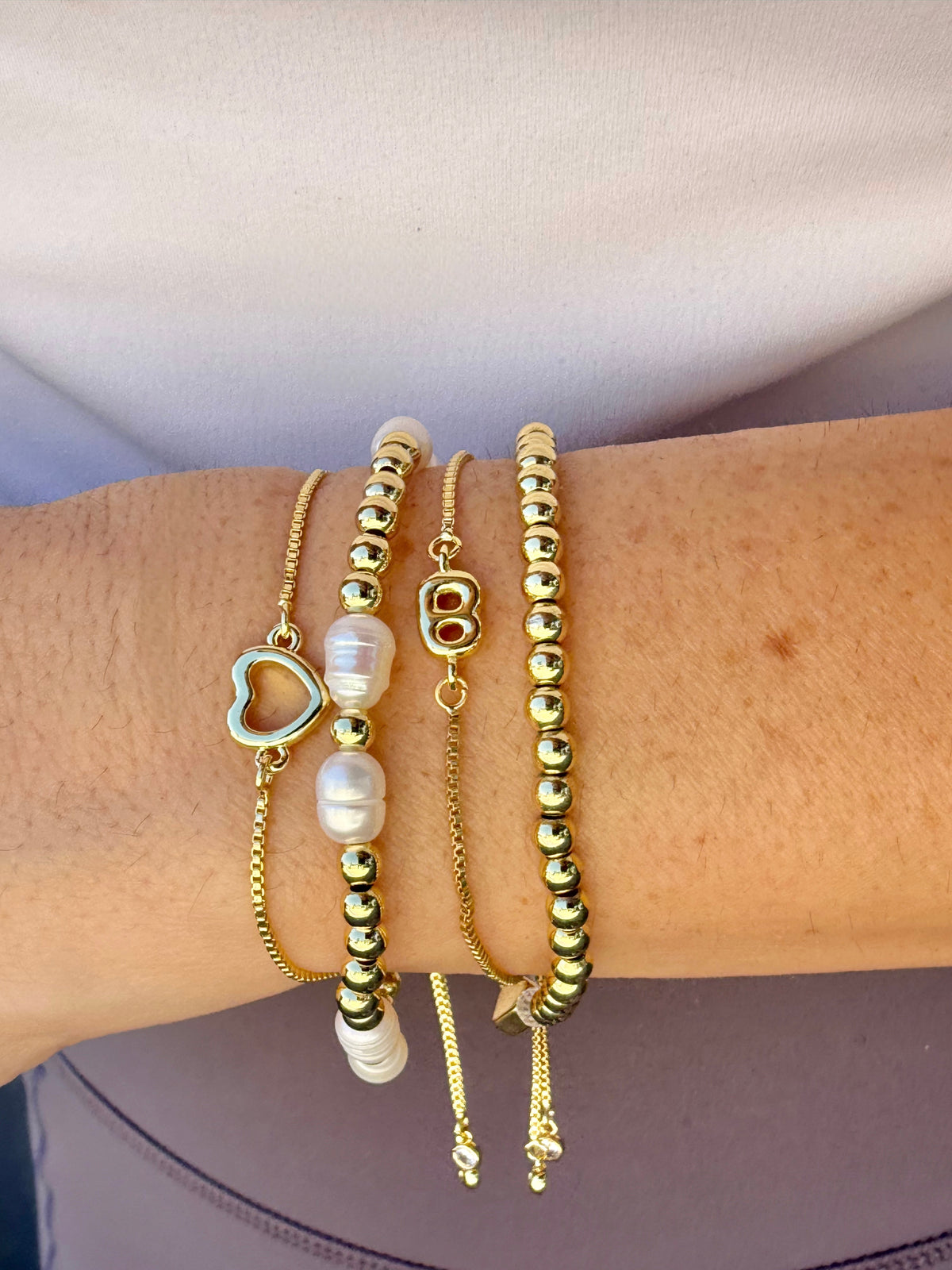 Initial Adjustable Bracelet
