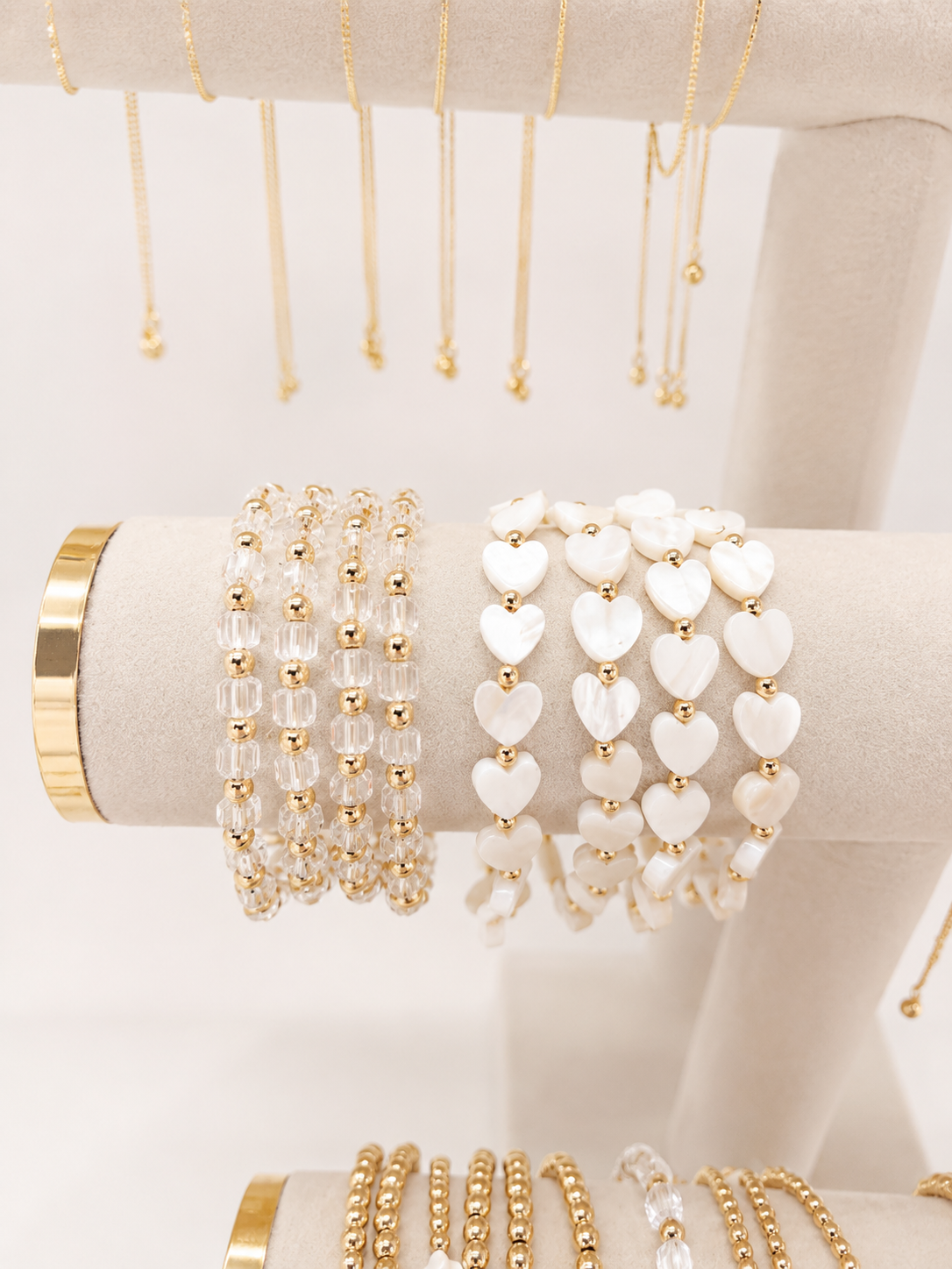 Pearl Heart Bracelet