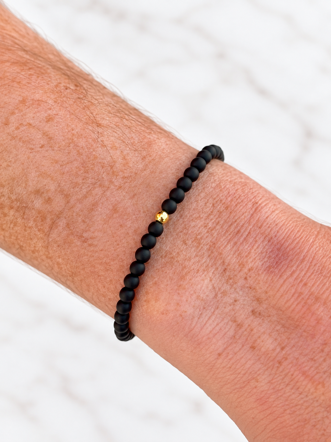 Classic Matte Black Bracelet