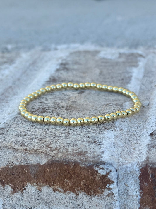 4mm Gold bracelet