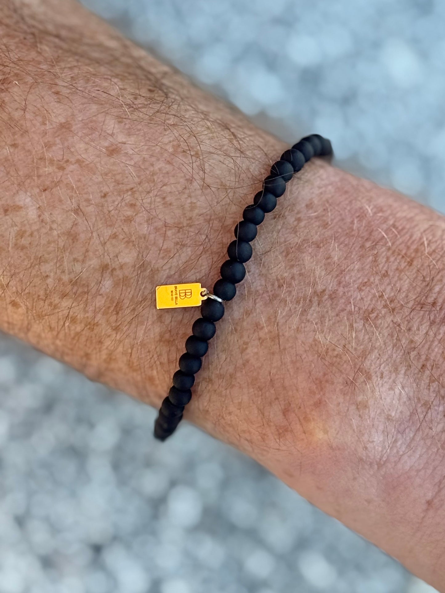 Classic Matte Black Bracelet