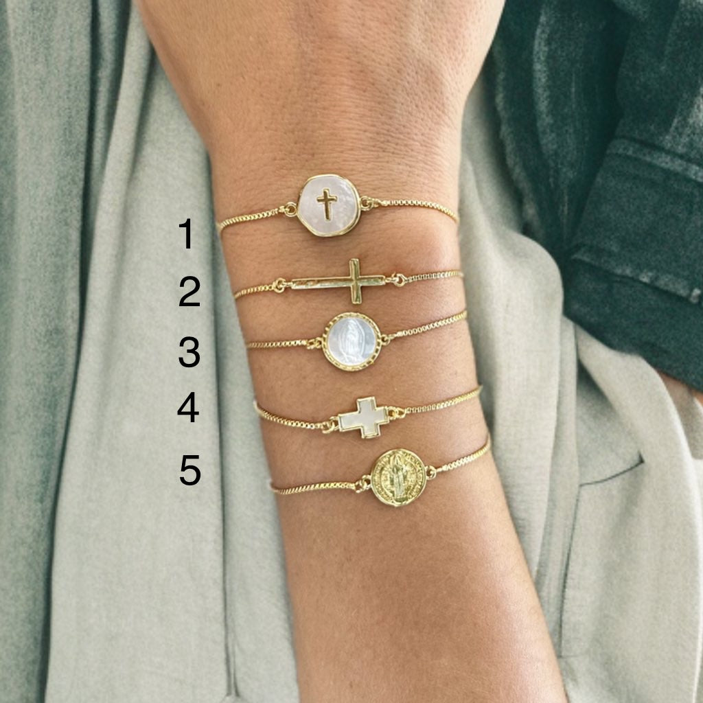18k gold filled size adjustable