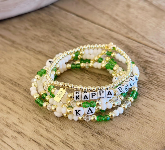 Kappa Delta Sorority Bracelet