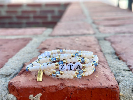 Zeta Tau Alpha Sorority Bracelet